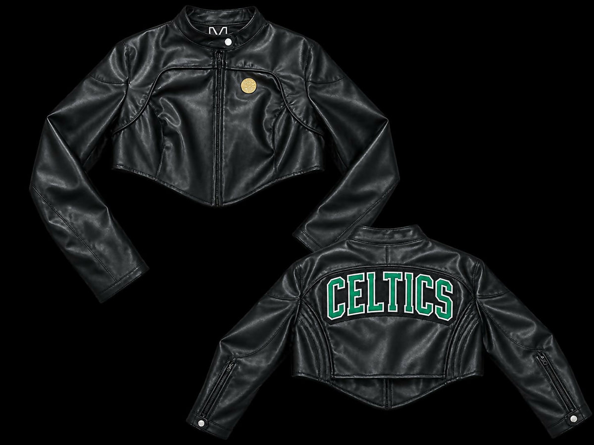 Black Celtics Moto Jacket