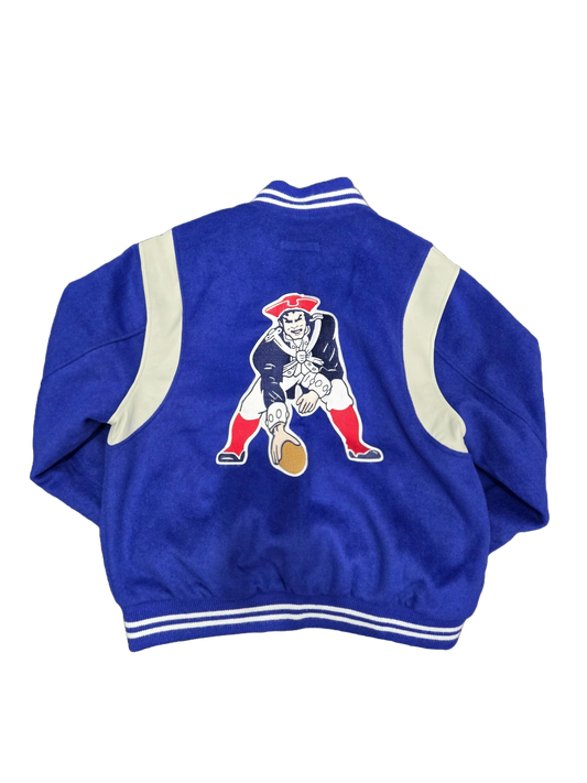 Patriots Blue Varsity Jacket
