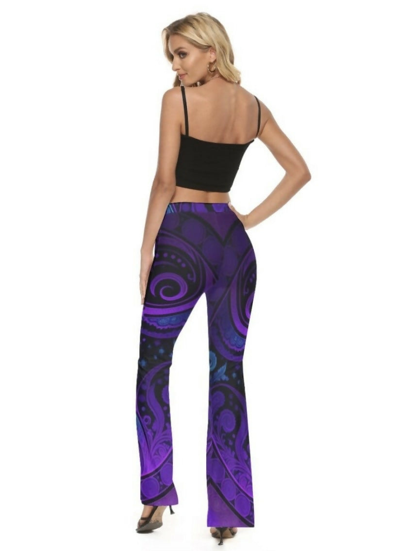 Women’s Skinny Flare Pants Sizes S-2XL