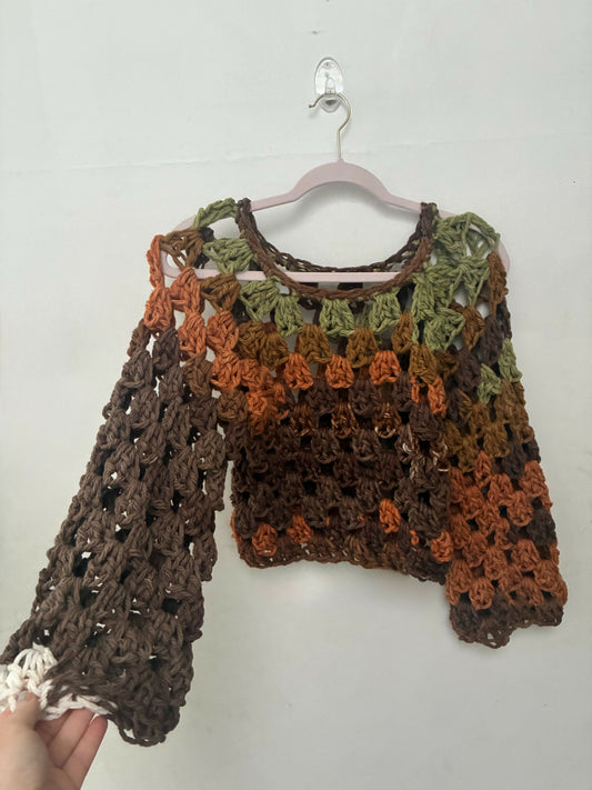 Pullover--Earthy Browns