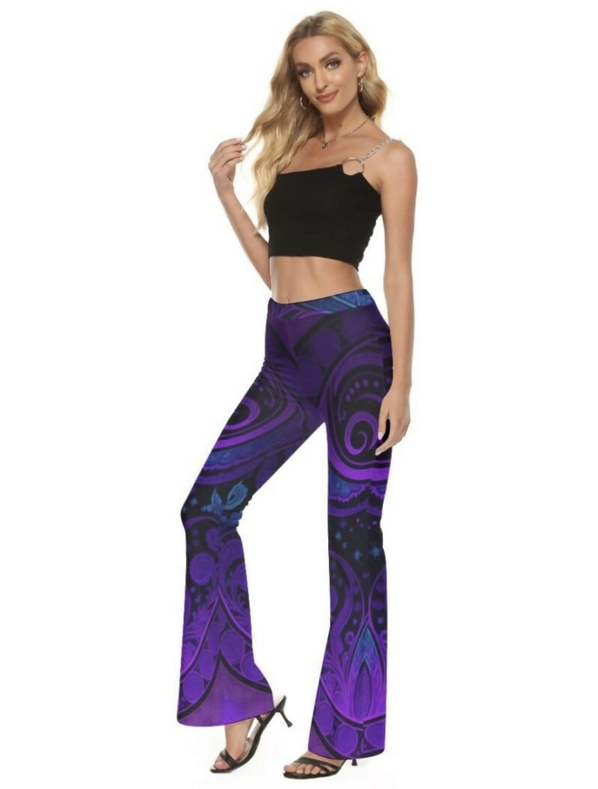 Women’s Skinny Flare Pants Sizes S-2XL