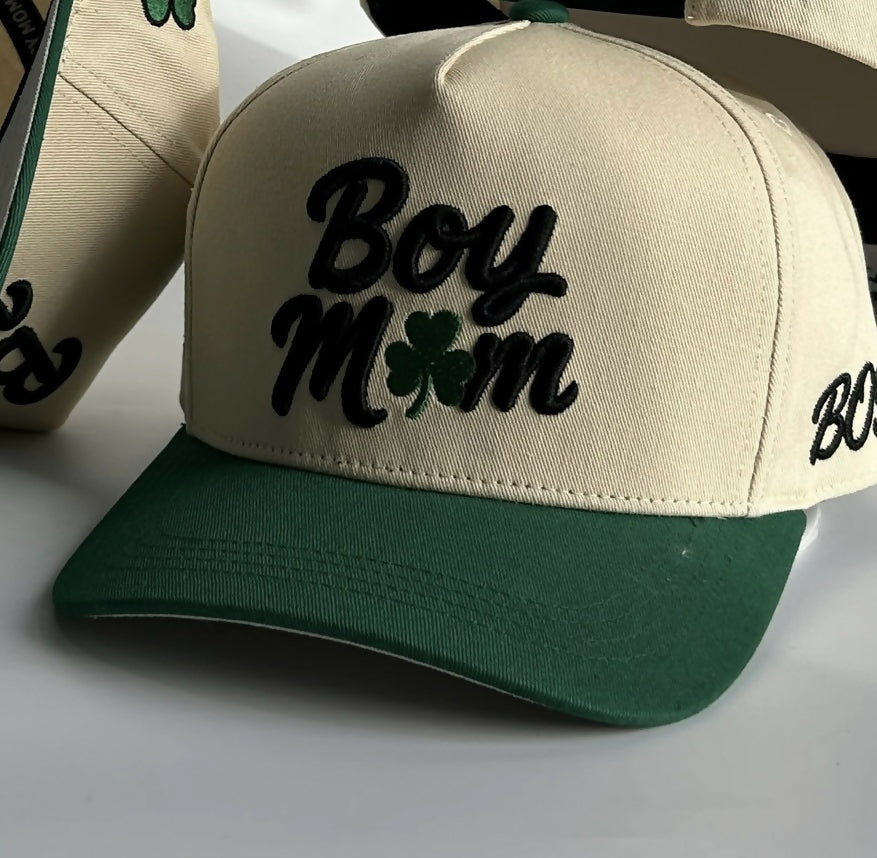 Boy Mom BOS (shamrock hat)