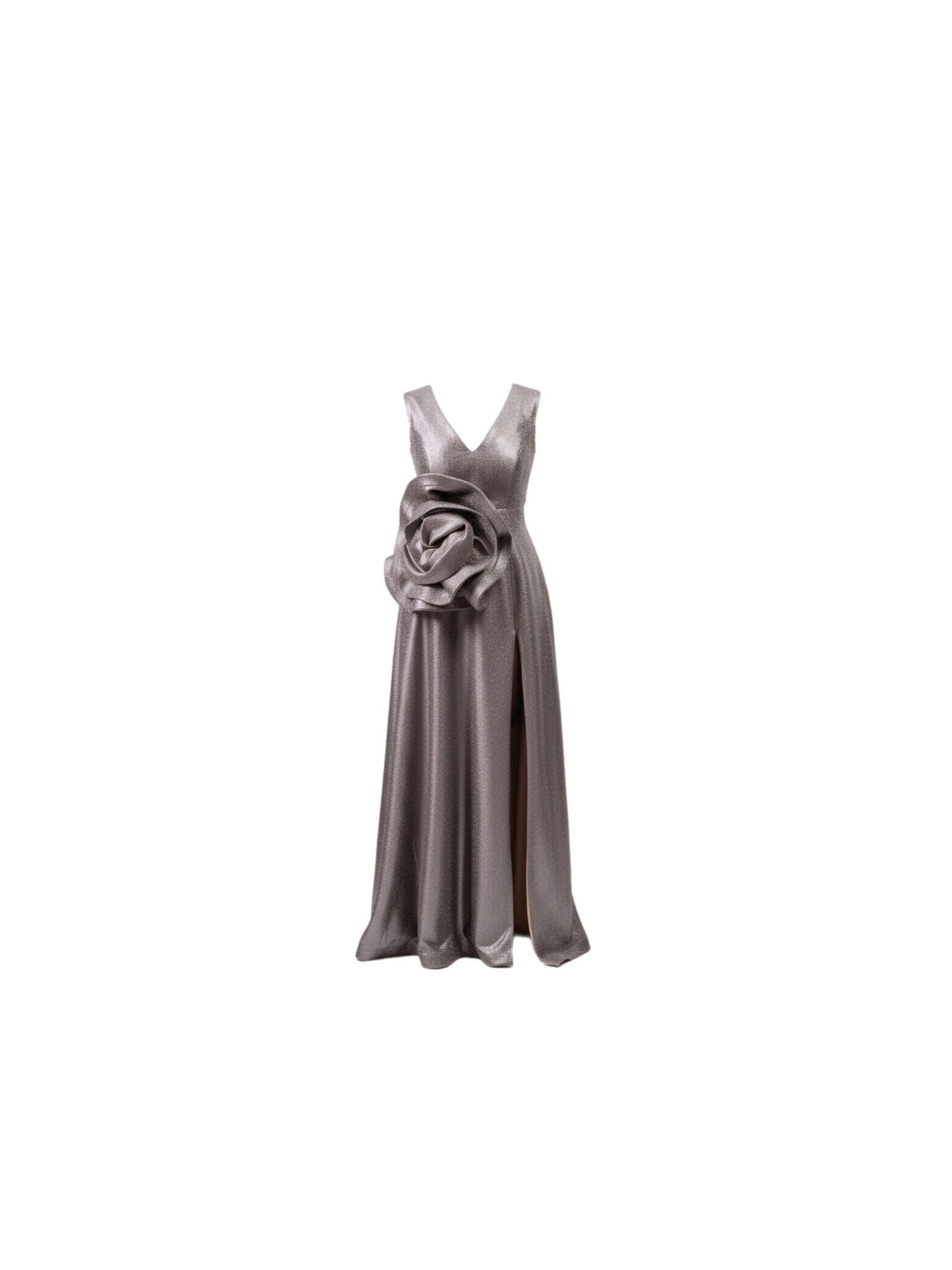 The Rosette Drape Gown