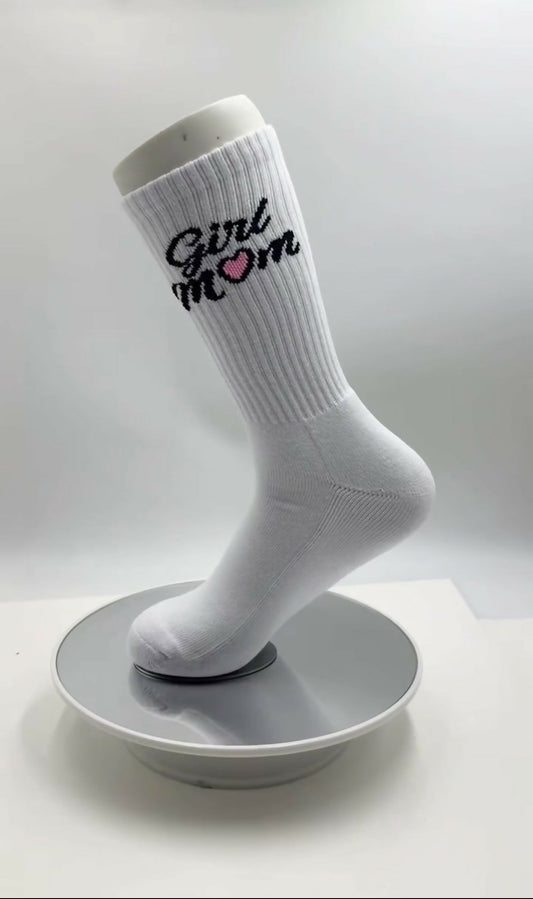 Girl Mom Love socks