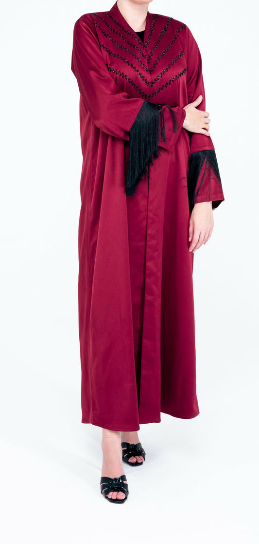 Abaya Desert Rouge front 2