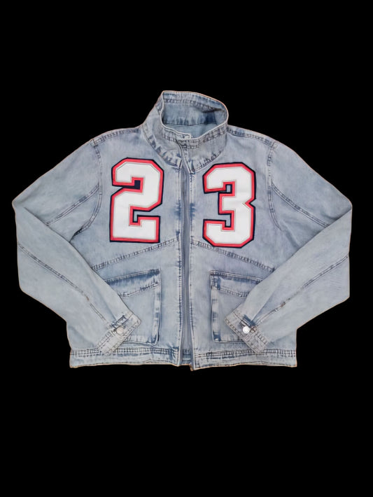 #23 Jean Jacket Big Numbers