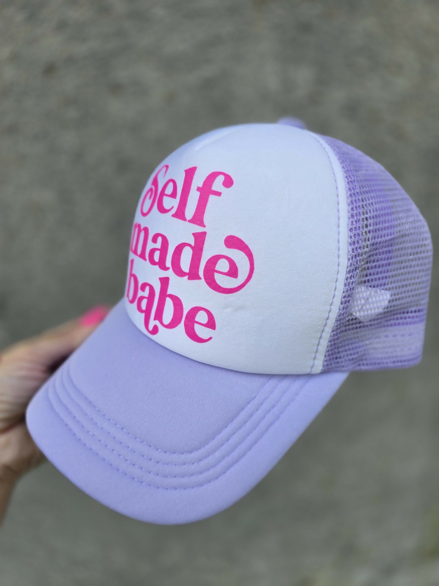 Self Made Babe Trucker Hat