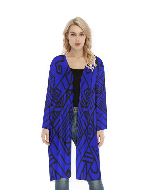 Women’s Long Sleeve Mesh Cardigan Sizes S-2XL in The Sahara