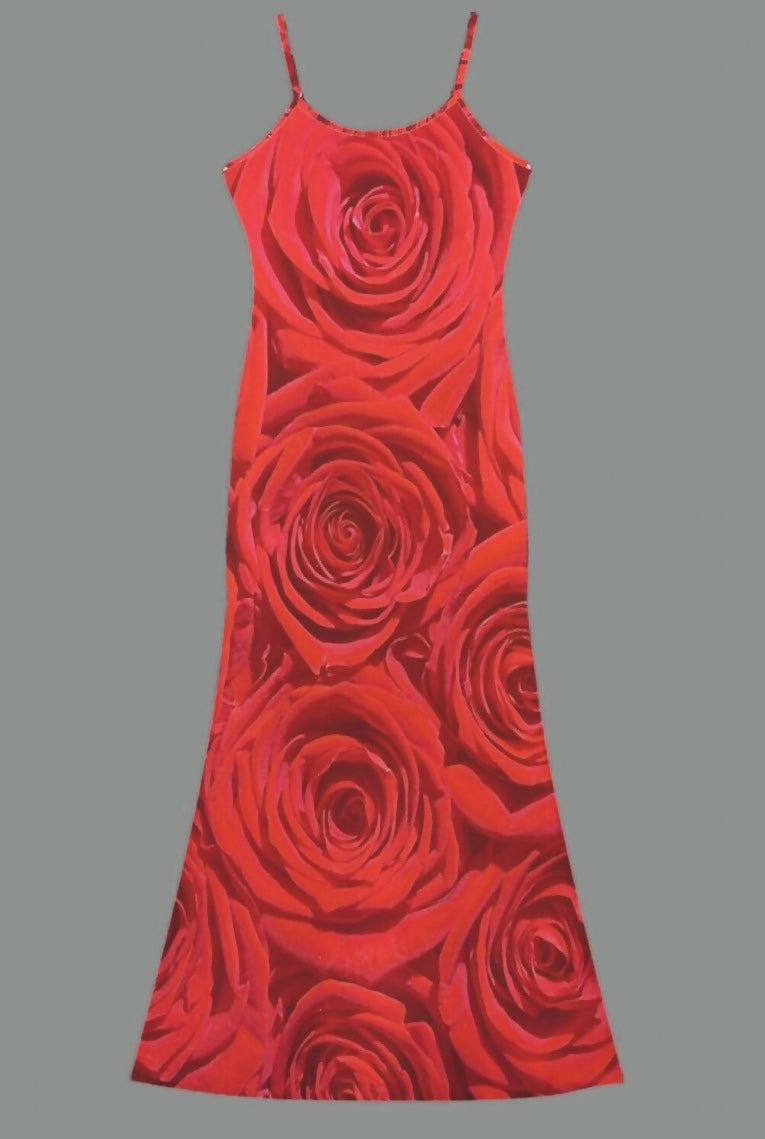 Women’s Casual Lounge Slip Maxi Dress Sizes S-5XL