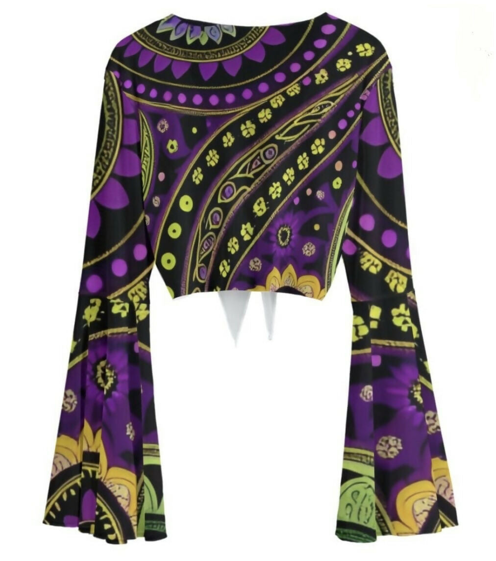 Women’s Bell Sleeve Blouse Sizes S-5XL