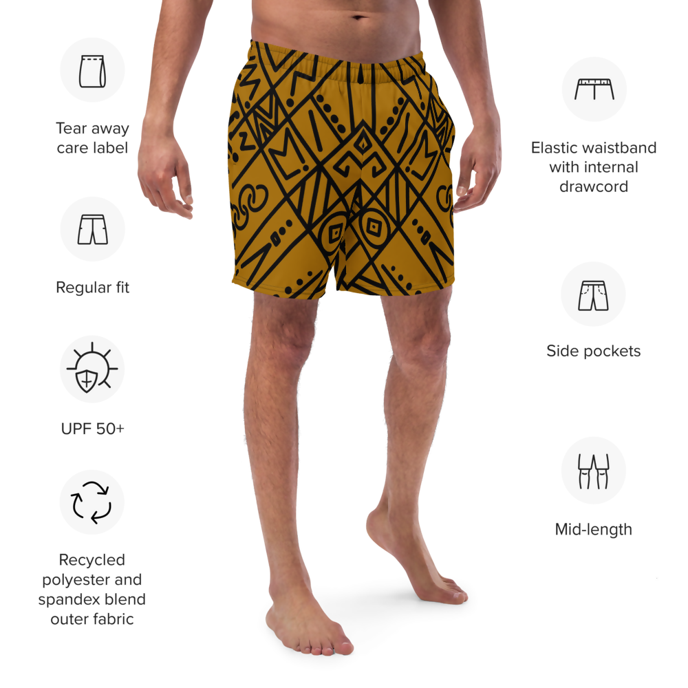 Men’s Swim Trunks Sizes Sizes XS-6XL in The Sahara