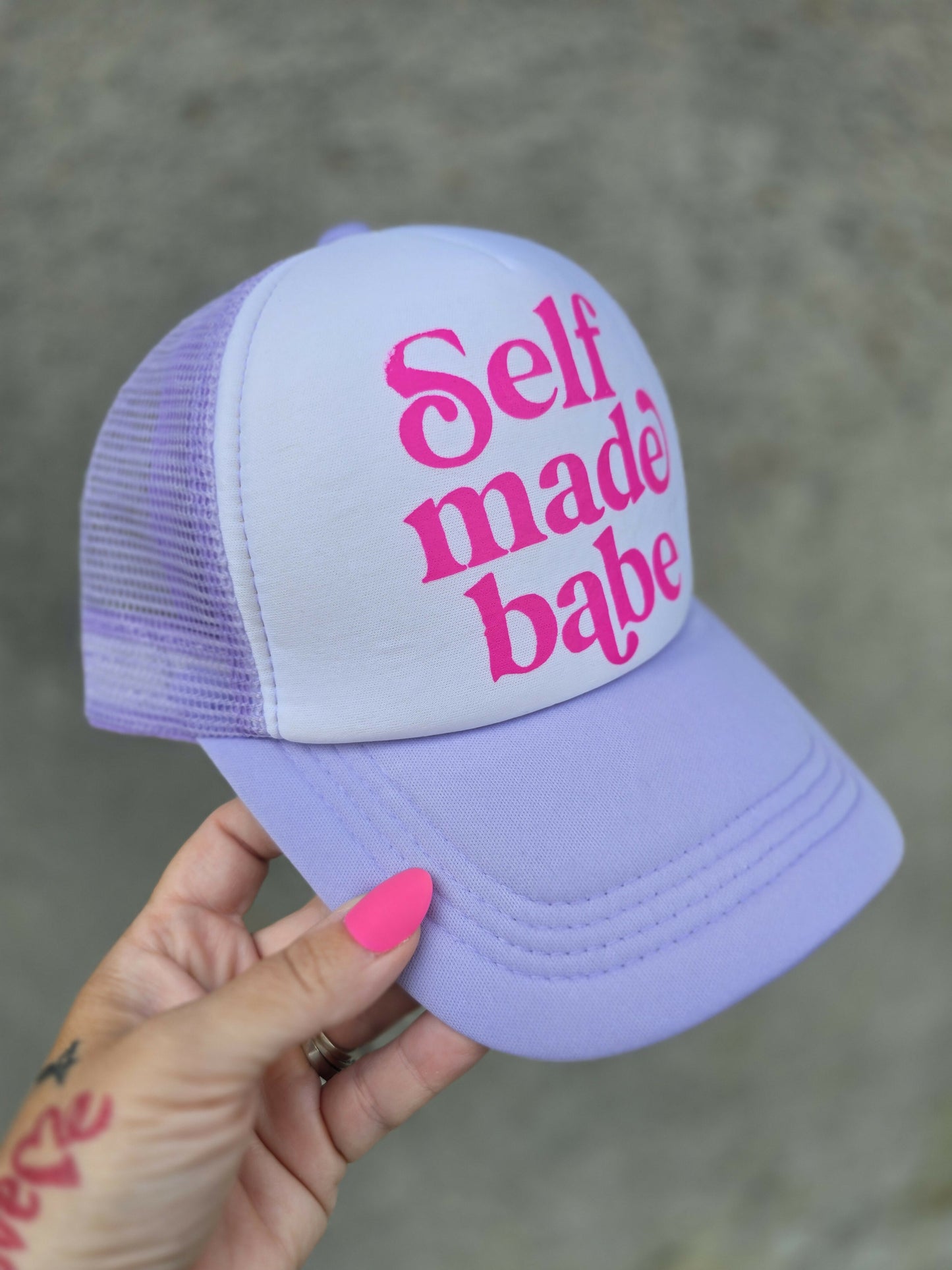 Self Made Babe Trucker Hat