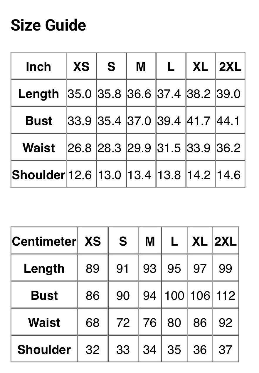 Women’s Tank Top Dress Sizes XS-2XL