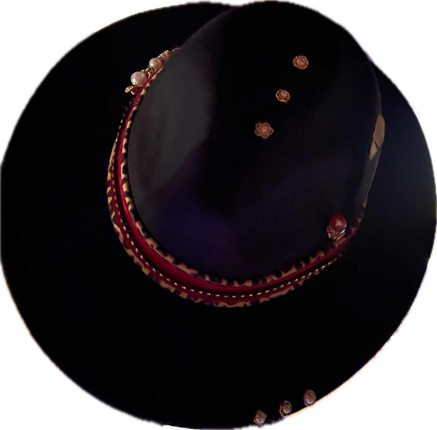 Custom Handmade Wide Brim Fedora Hat