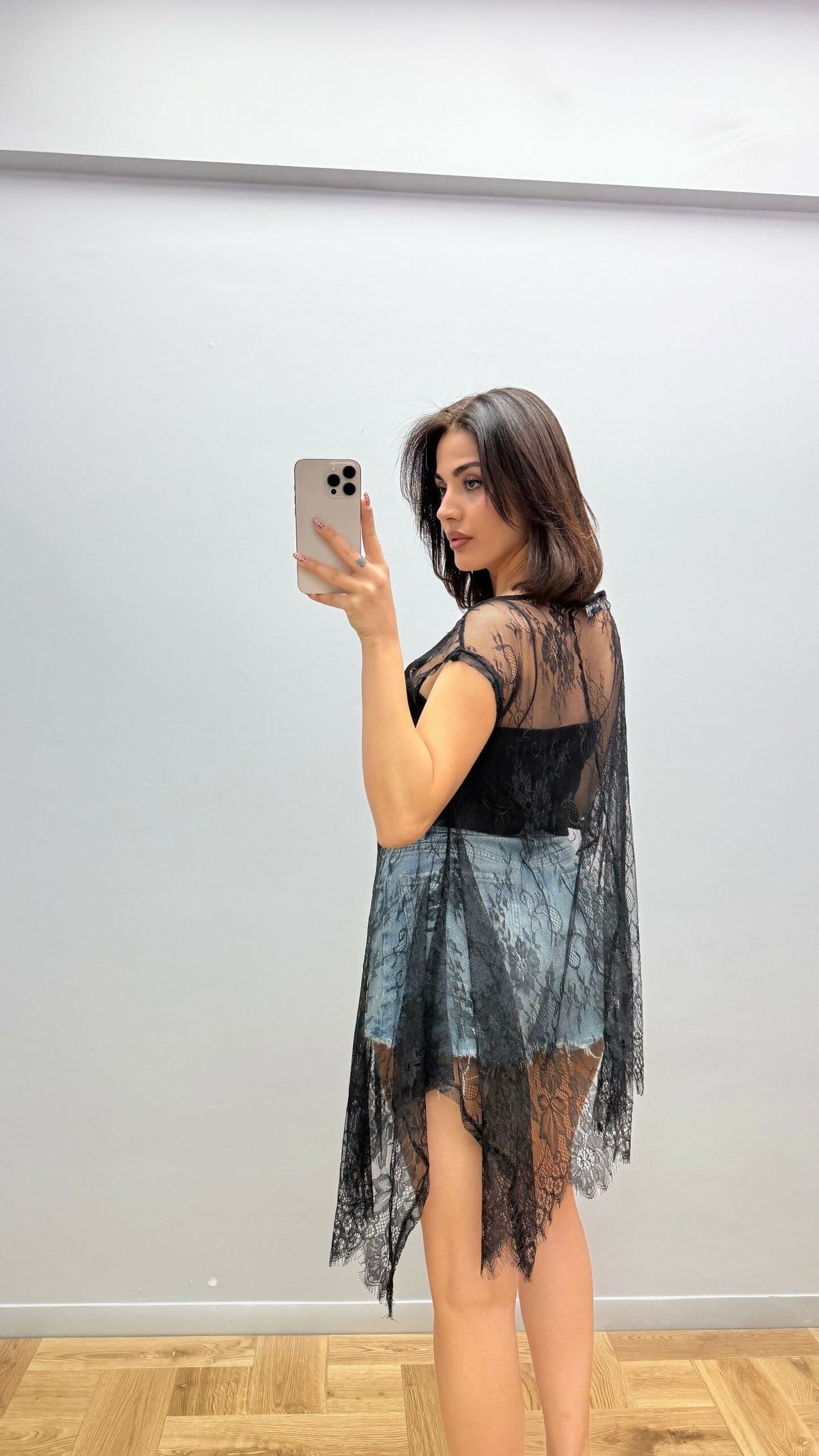 Graffiti Veil Top
