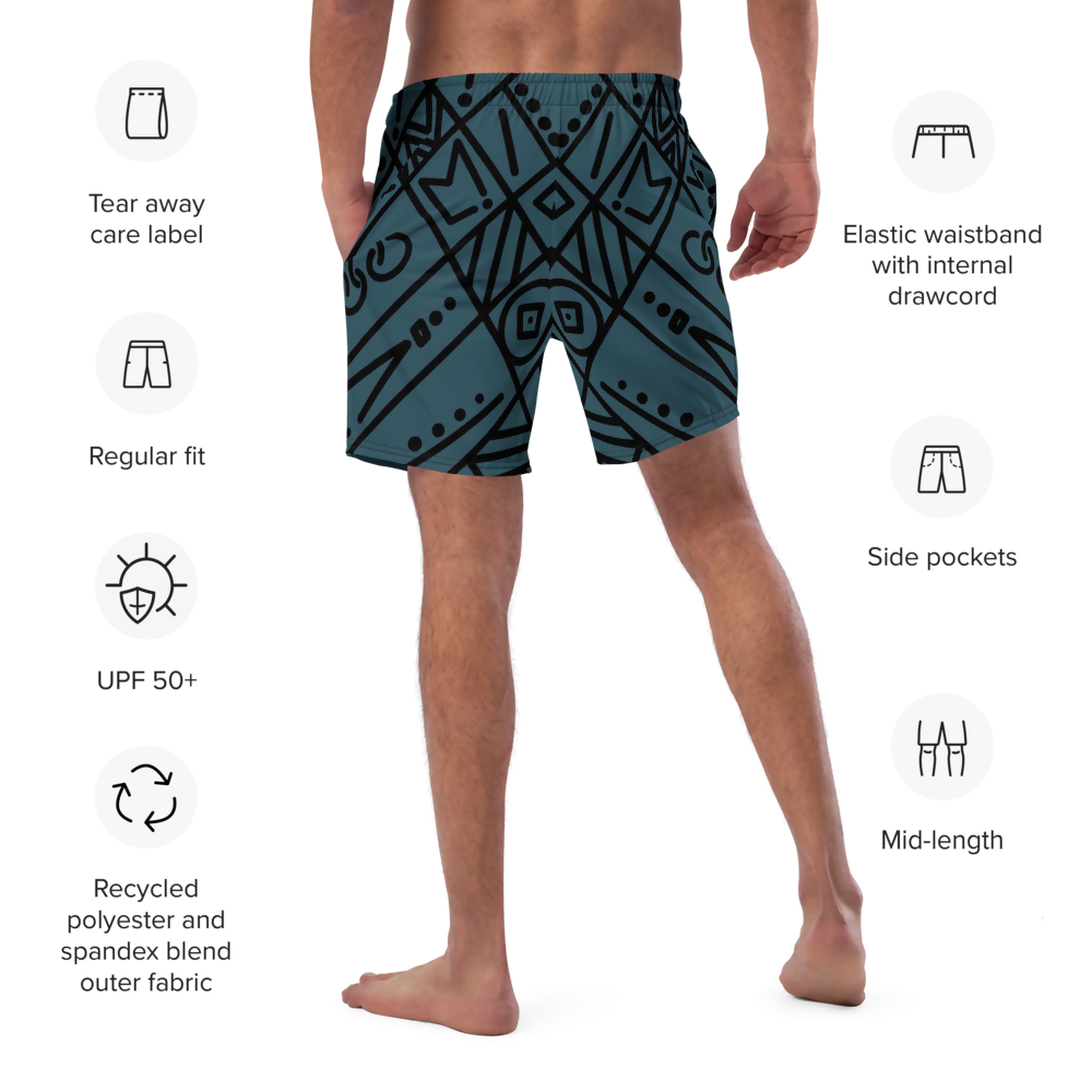 Men’s Swim Trunks Sizes 2XS-6XL in The Sahara