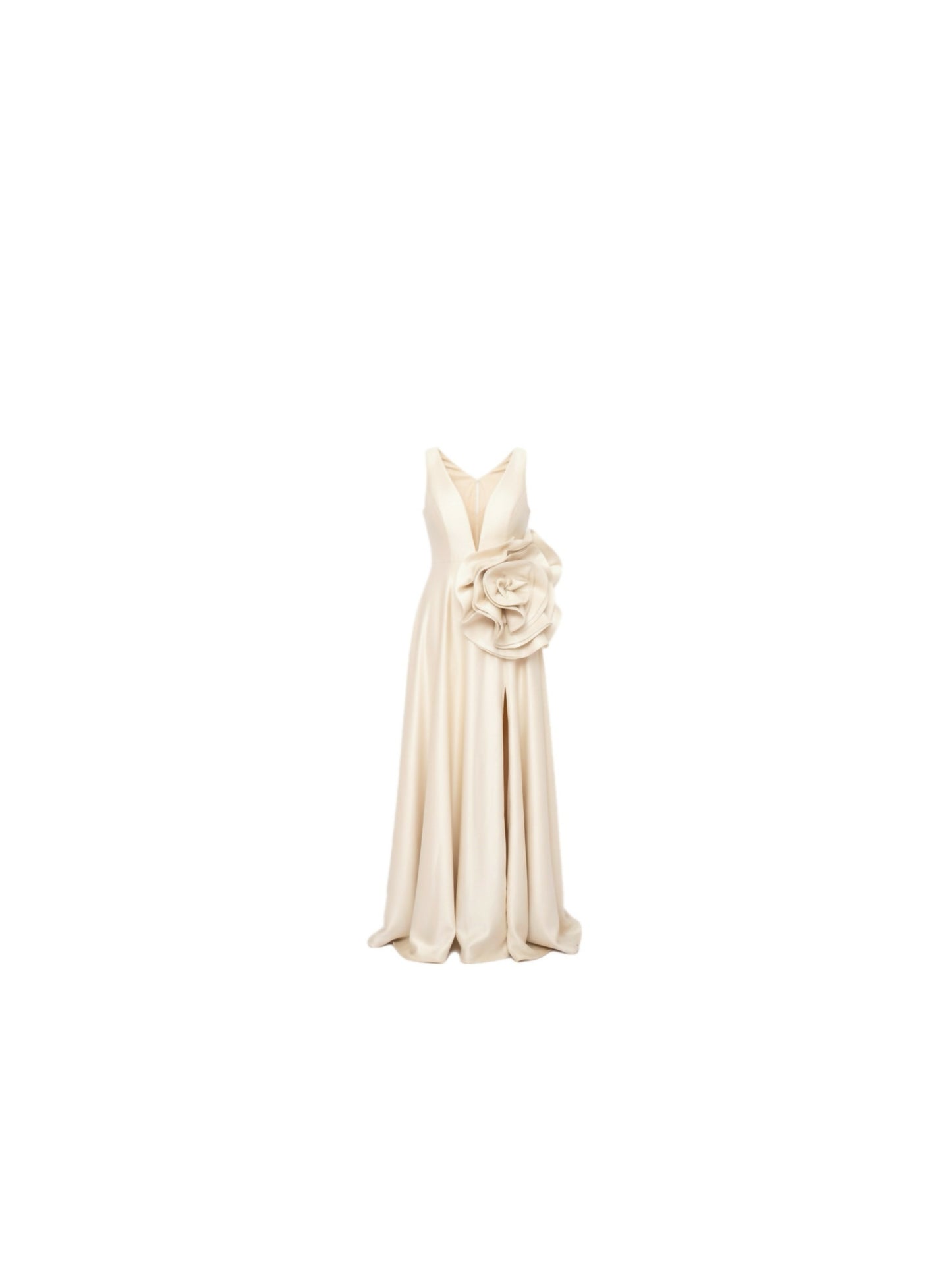 The Rosette Drape Gown