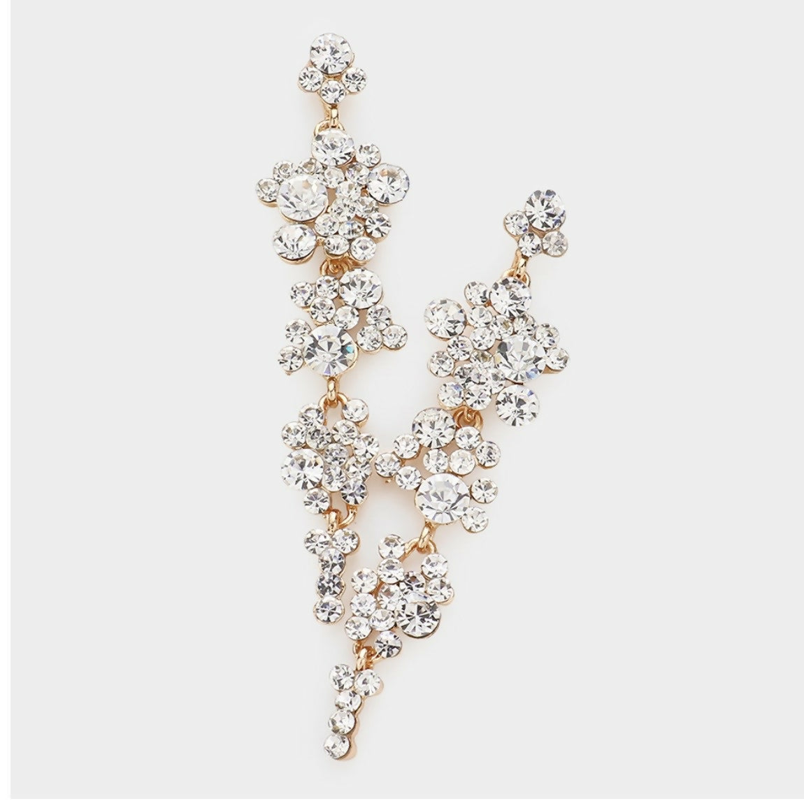 Long Crystal Earring