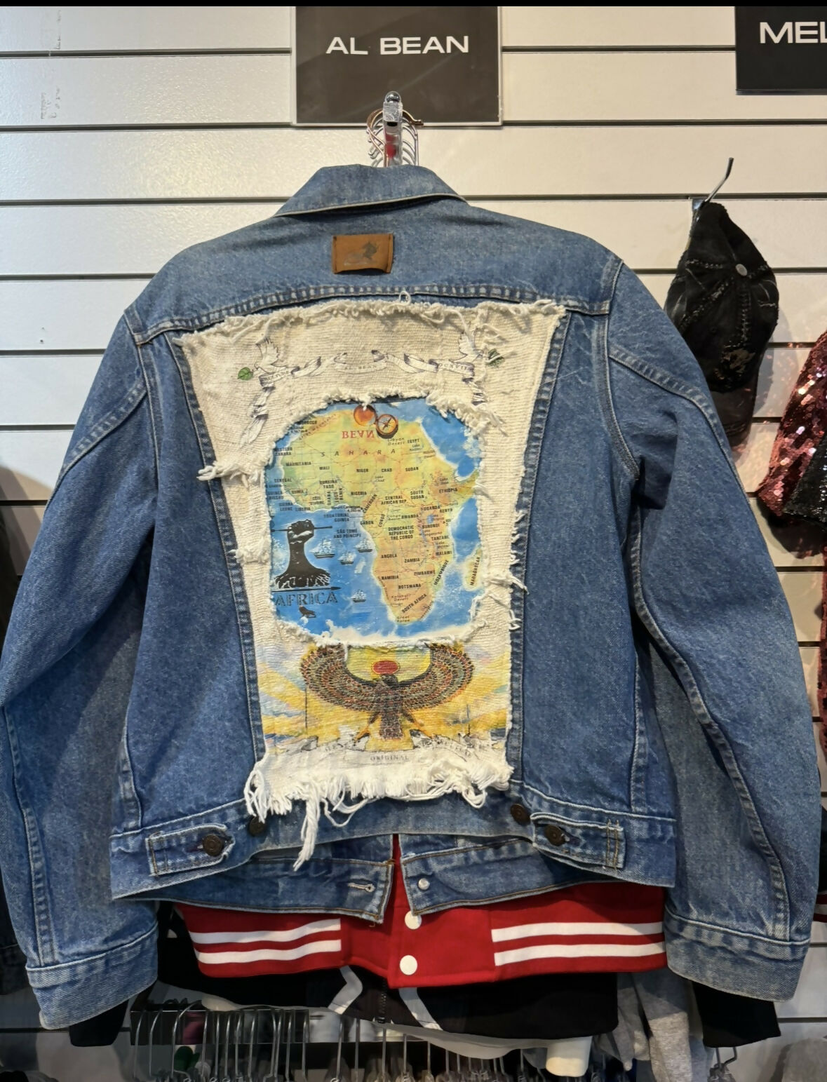 Africa kulture denim Jacket