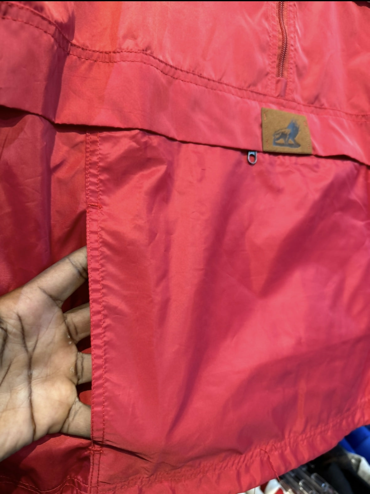 Red Kulture windbreaker