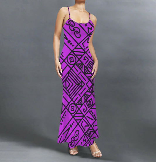 Stretchy Maxi Dress Sizes S-5XL in The Sahara