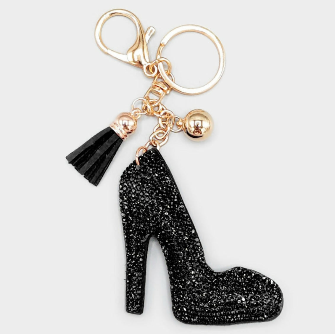 Sparkly Shoe Bag Charm