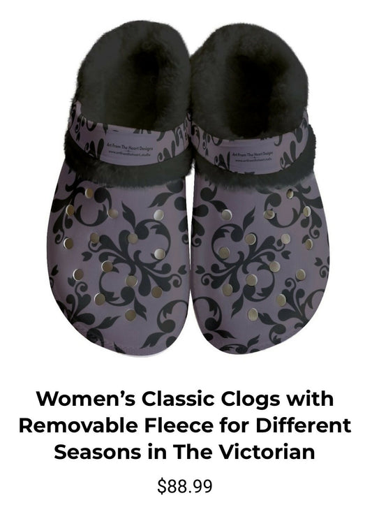 Women’s Classic Clogs with Removable Fleece