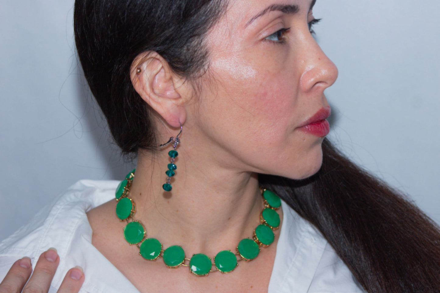 Vibrant Green necklace