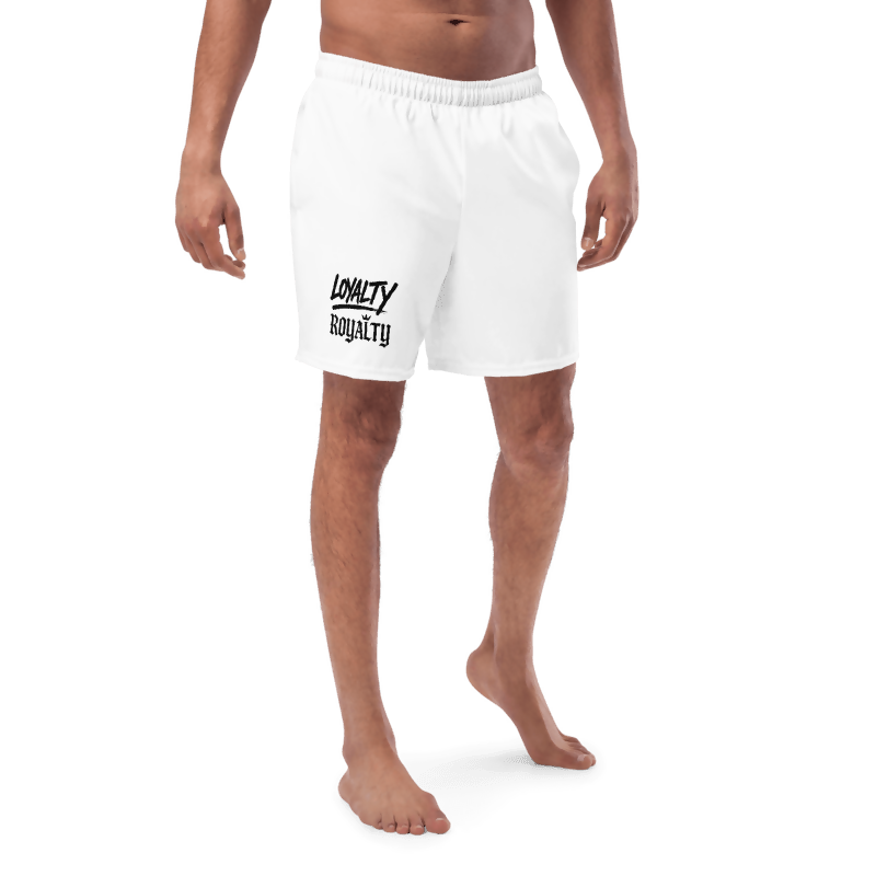 Loyalty Over Royalty Swim Trunks