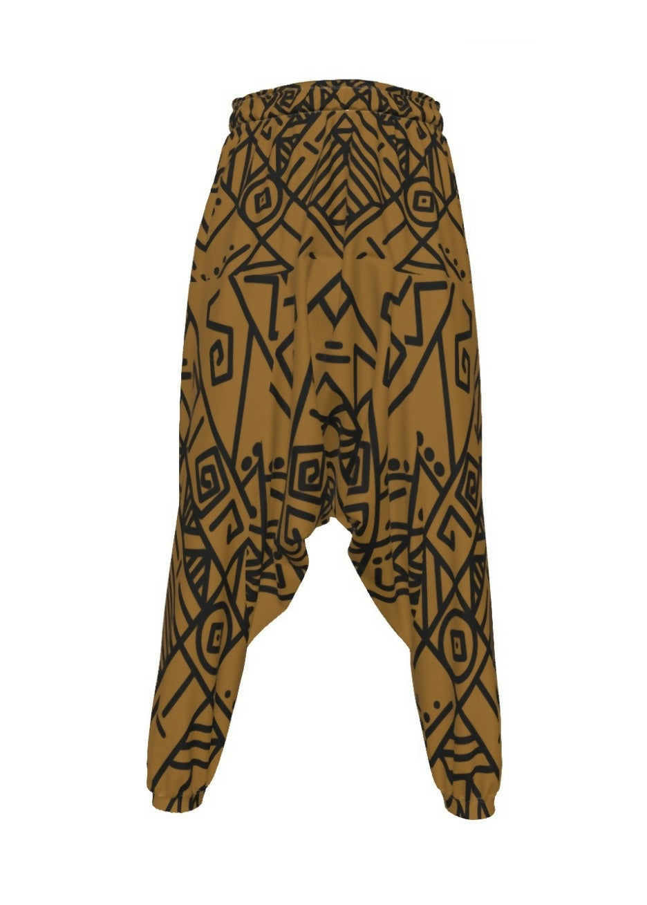 Men’s Velvet Harem Pants Sizes S-5XL in The Sahara