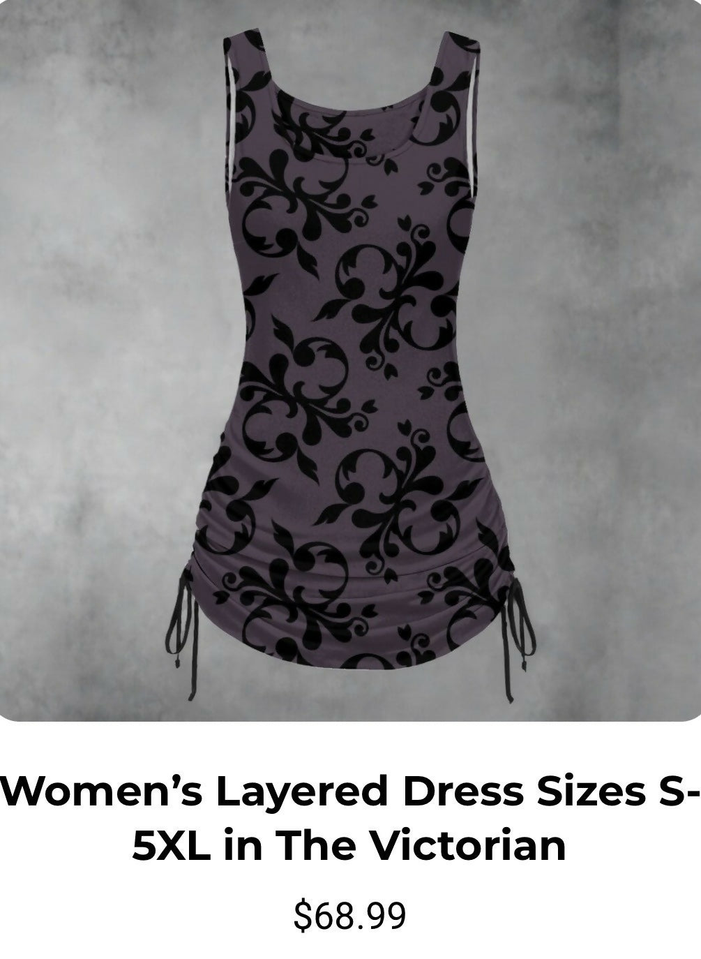 Women’s Layers Dress/Top Sizes S-5XL