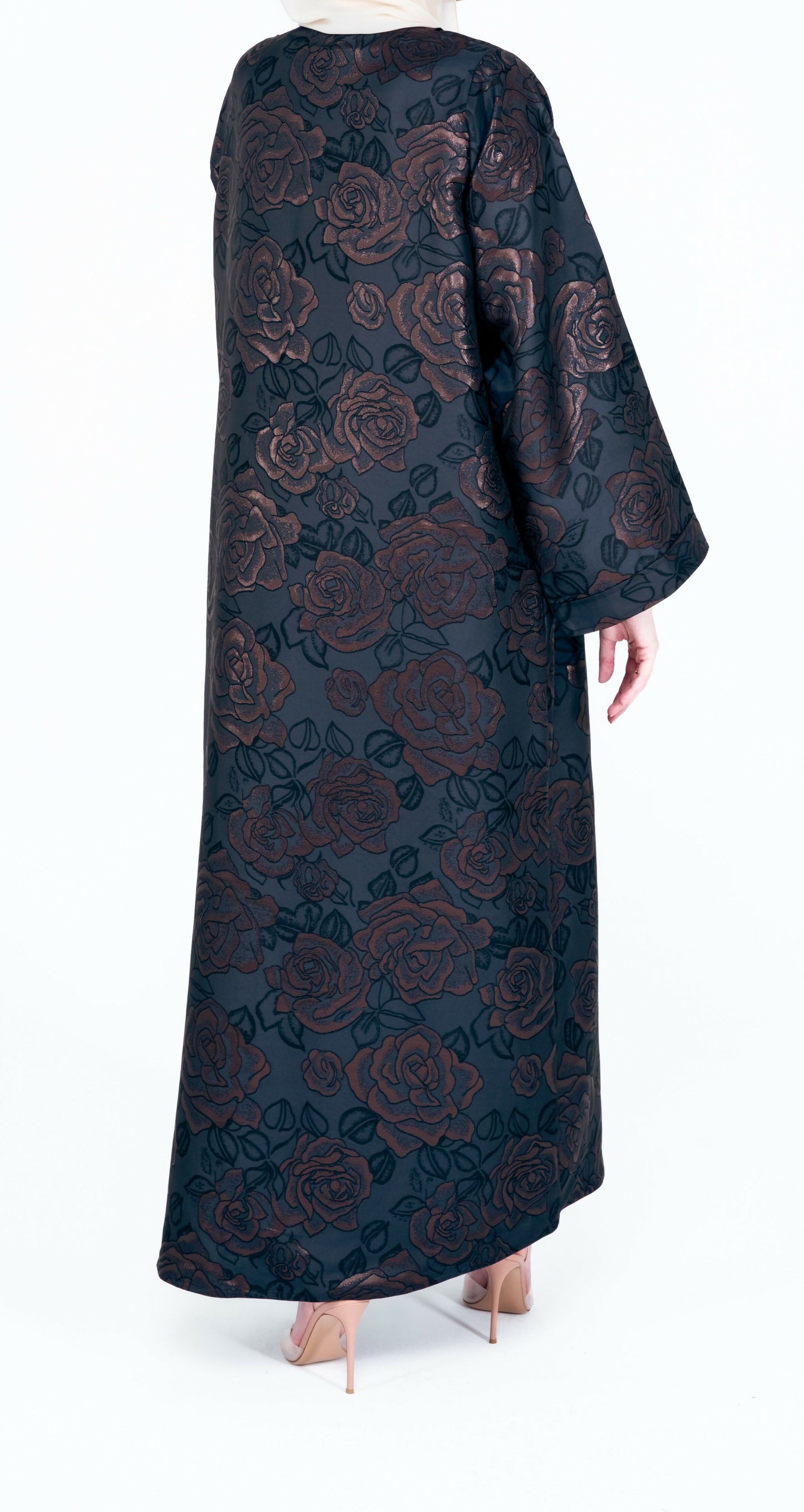 Abaya Bronze Rose Back