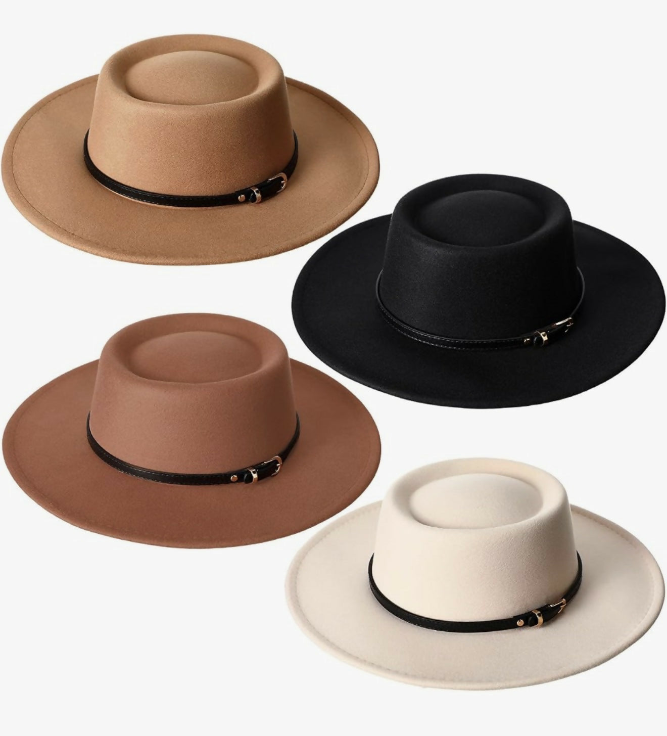 Straw Boater Hat