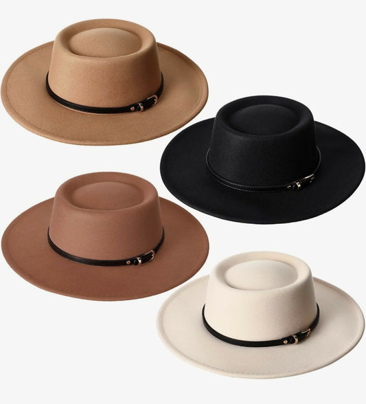 Straw Boater Hat