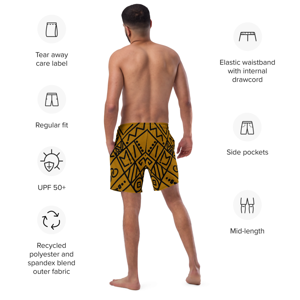 Men’s Swim Trunks Sizes Sizes XS-6XL in The Sahara