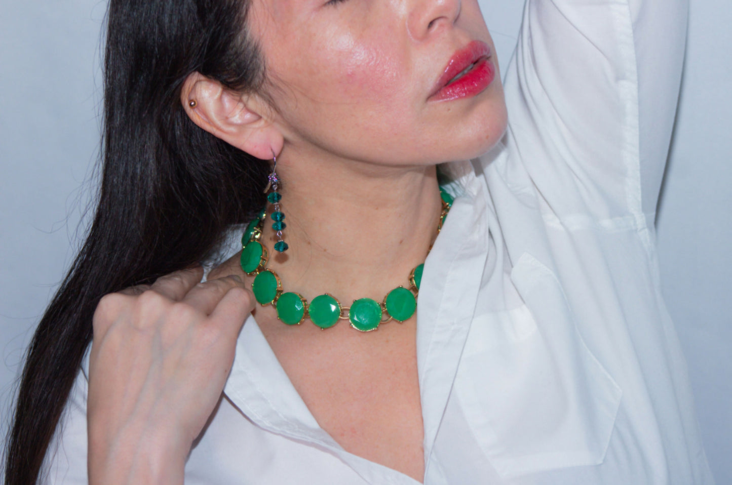 Vibrant Green necklace