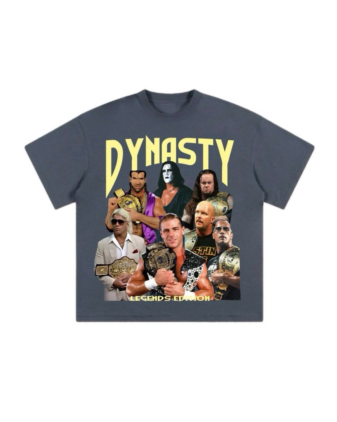 DYNASTY Wreslting Hall of fame T shirt Legends Edition