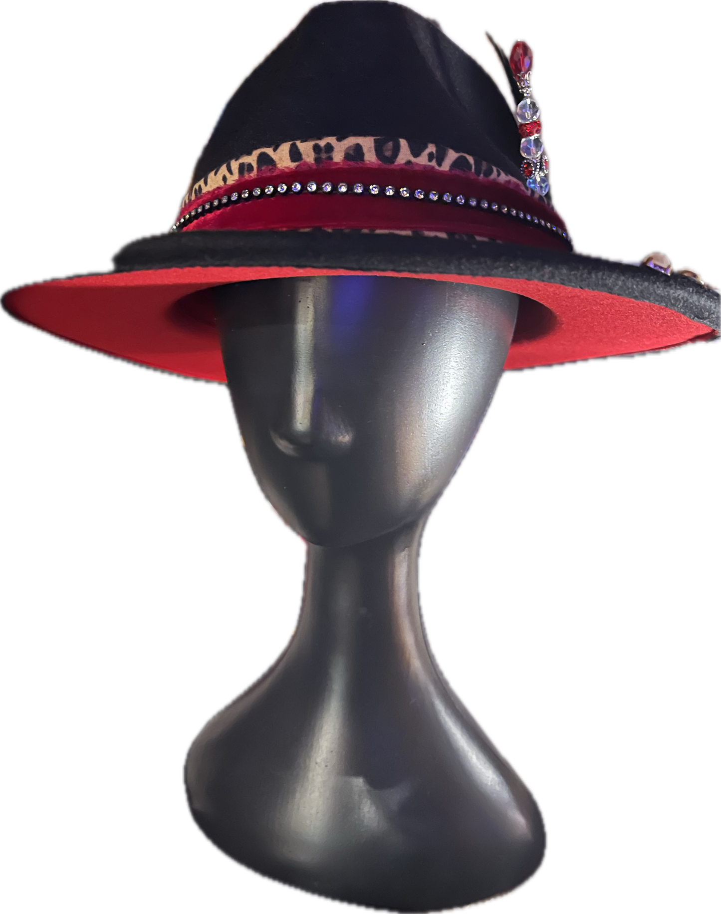 Custom Handmade Wide Brim Fedora Hat