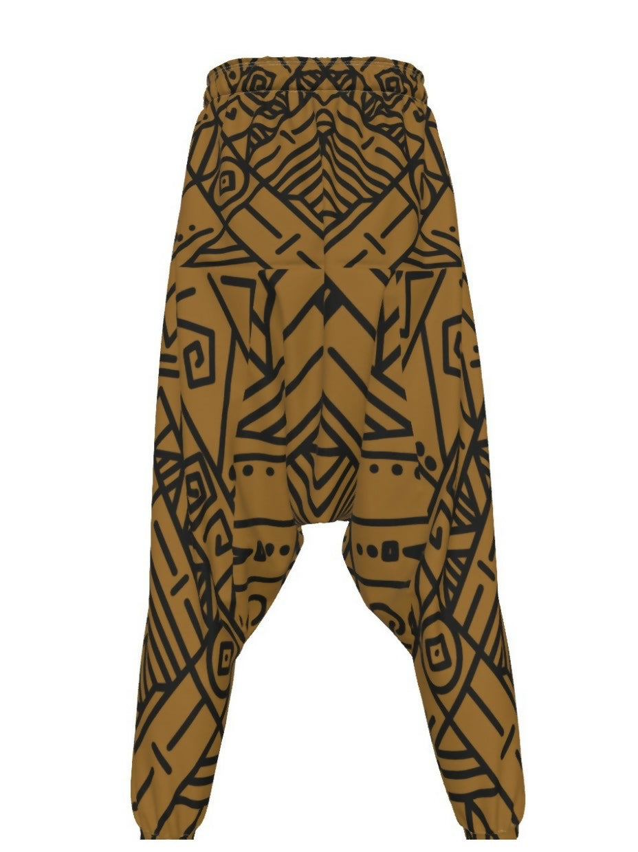 Men’s Velvet Harem Pants Sizes S-5XL in The Sahara