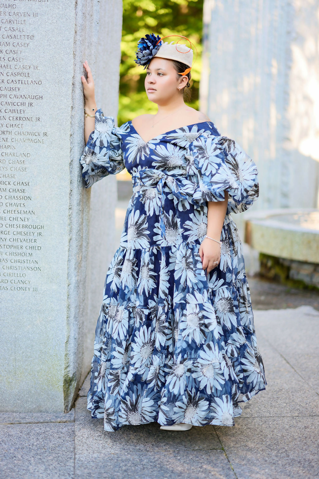 Daisy Flora Off- Shoulder Dress