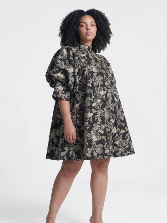 Golden Canopy Dress