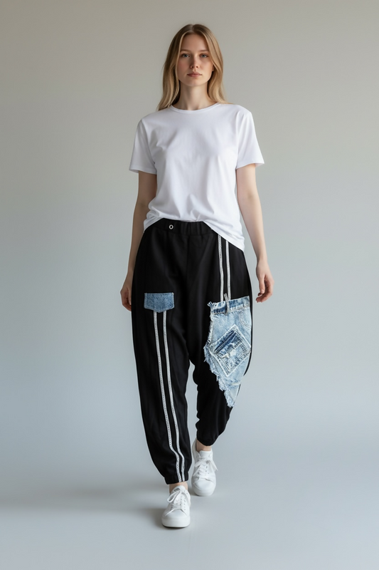 Denim Dissonance Pants