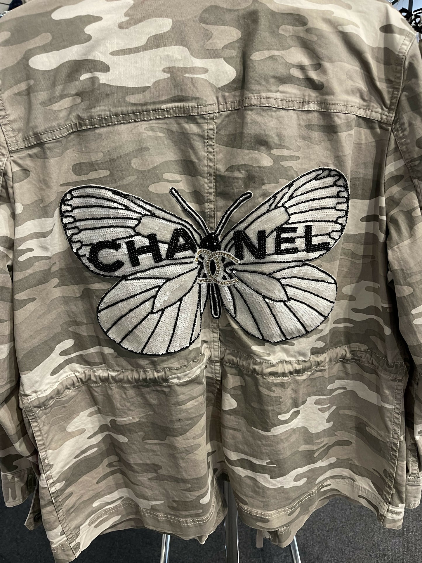 Camo army butterfly jacket