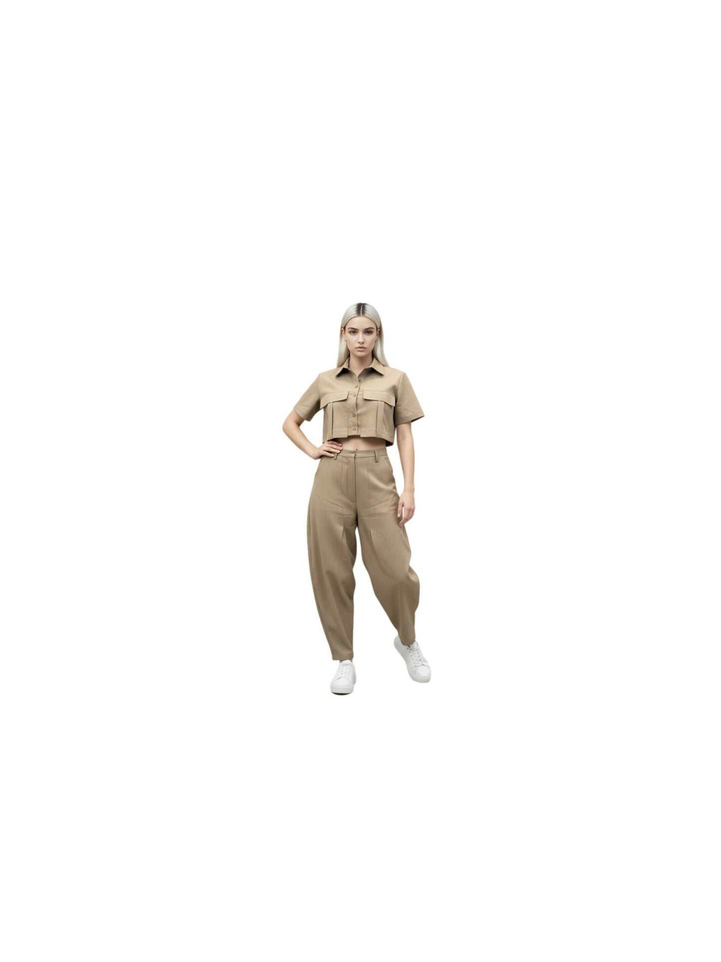 The Terren Utility Crop & Pant Set
