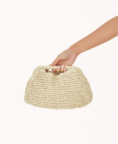 Coral Handle Bag