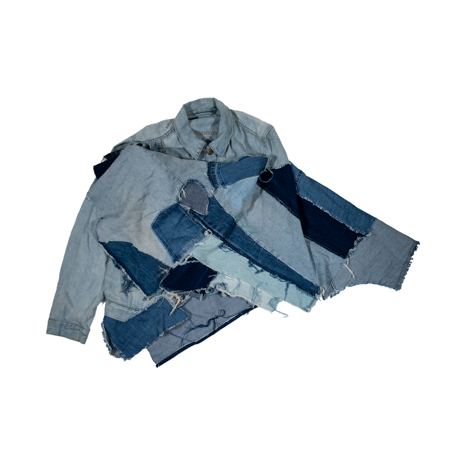 Denim Poncho