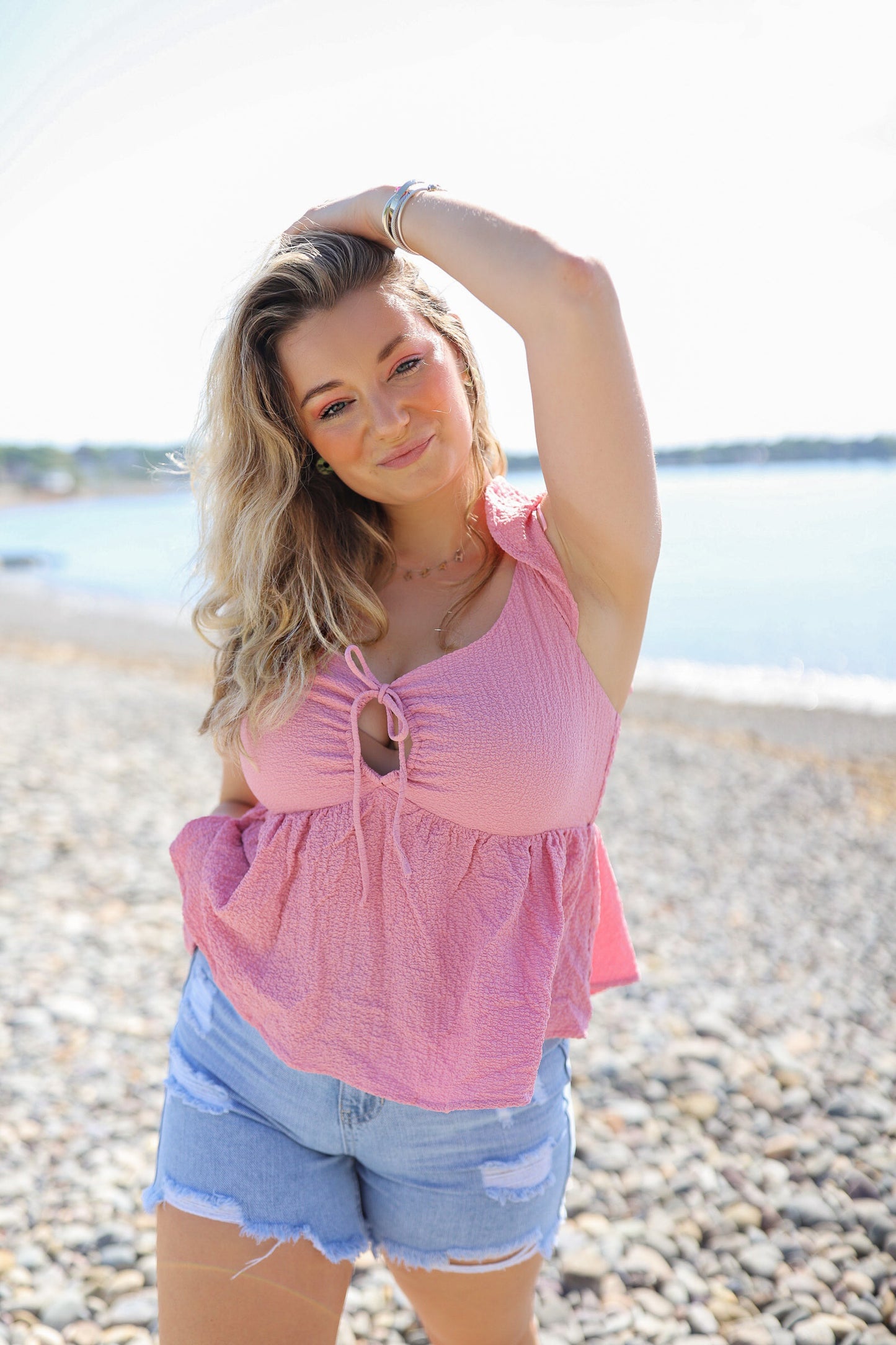 Butterfly Blush Top