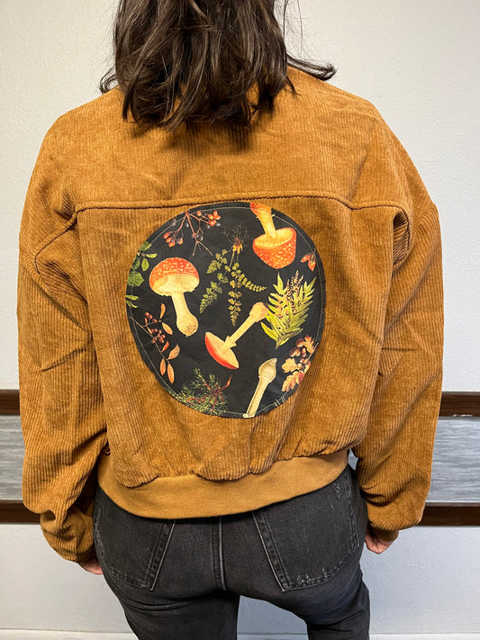 Jacket mushroom design.