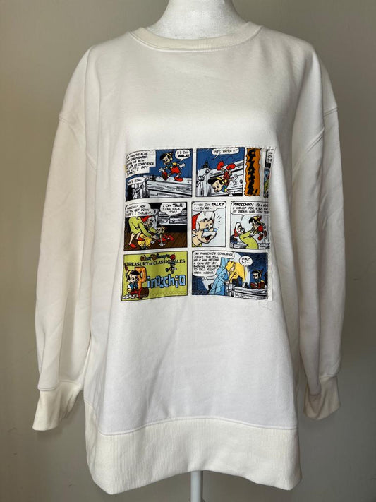 Pinocchio Design Sweatshirt