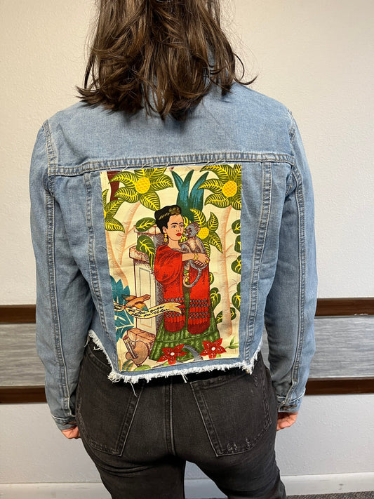 Jacket Frida Kahlo Tropical Design